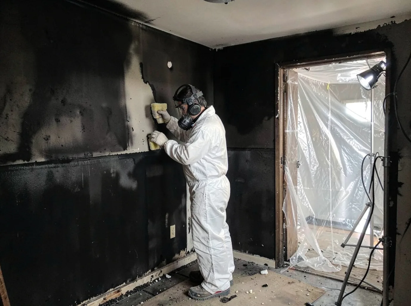 Fire Damage Restoration company in Pointblank, TX
